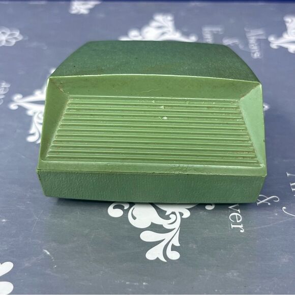 Rocket Jewelry Box w/ stand Velour lined Vintage Brown's Jewelers Maine - Picture 5 of 11